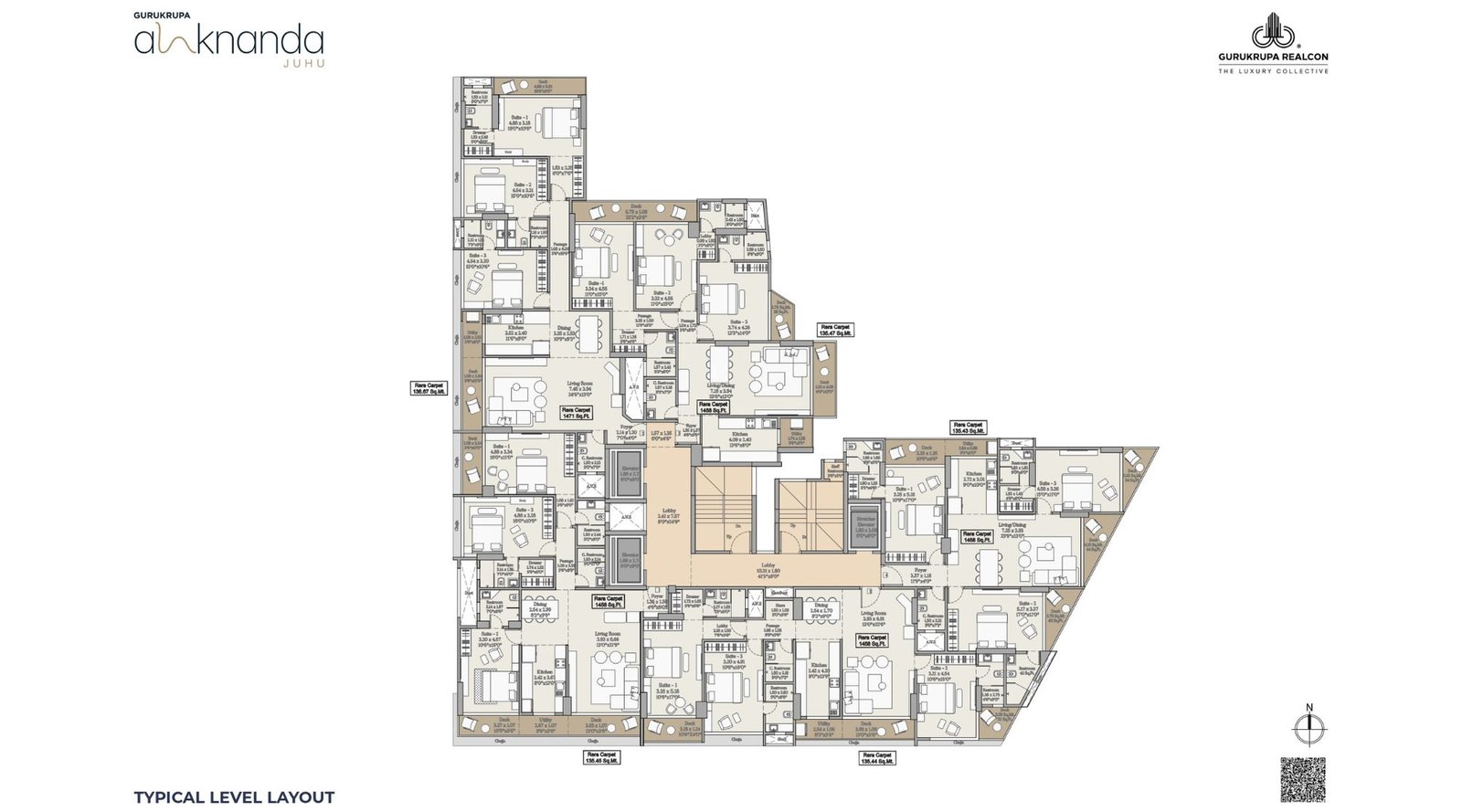 Gurukrupa-Alaknanda-Typical-Floor-Plan